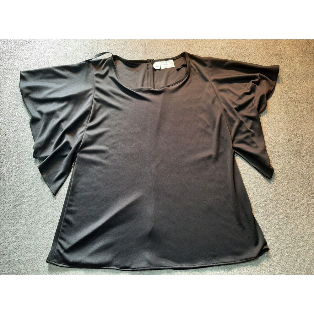Southeastern Performance Apparel  Blouse Tunic Black Size XL Womens Vintage